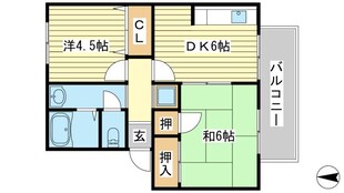 メゾンＡの物件間取画像